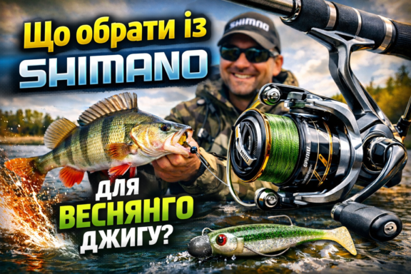 Катушки Shimano для весеннего джига