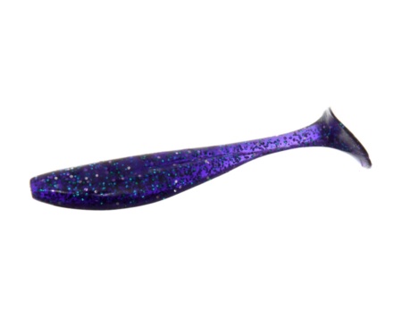 Силікон Fishup Wizzle Shad 3" #060 Dark Violet Peacock Silver