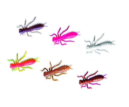 Німфа Crazy Fish Kasari 1.6" M2 креветка+кальмар