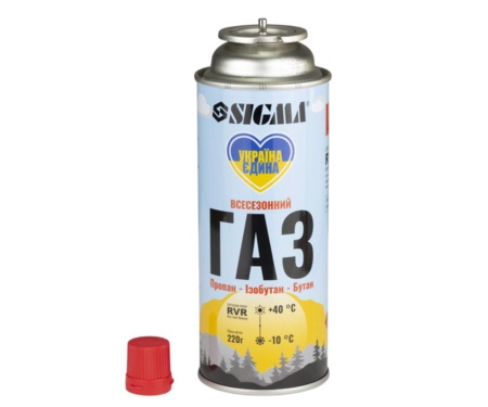 Баллон газовый Sigma всесезонный 220г RVR