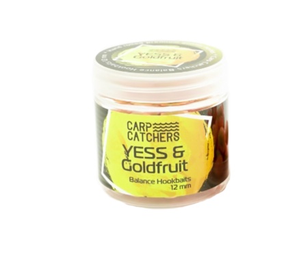 Бойлы Carp Catchers Balance Hookbaits Yess-Goldfruit 12мм