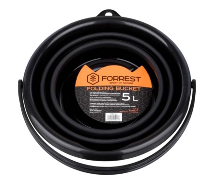 Відро Forrest Folding Bucket Black 5л