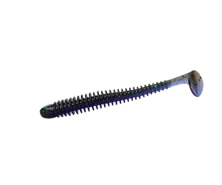 Силікон Crazy Fish Vibro Worm 3.4" #50d