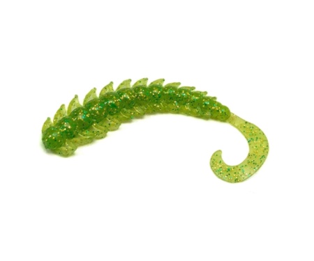 Твистер Bait Breath Bugsy 6" Rock Soul #Ur200 Chartreuse