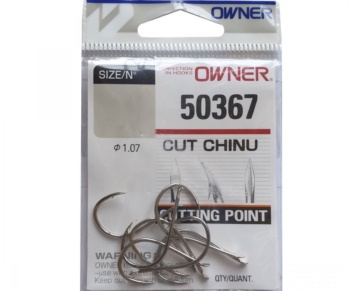 Крючки Owner 50367 Cut Chinu White Cutting №07 #2