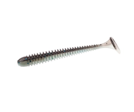 Силікон Angry Baits Zander Worm 3" White Mouse