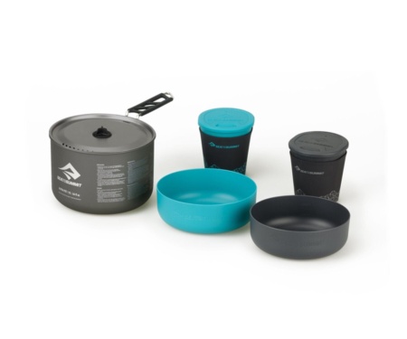 Набор посуды Sea to Summit Alpha Cookset 2.1 Pacific Blue/Grey