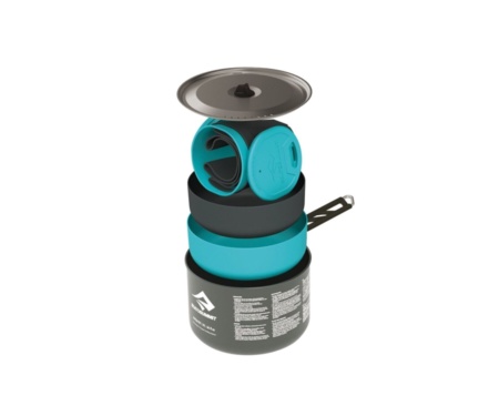 Набор посуды Sea to Summit Alpha Cookset 2.1 Pacific Blue/Grey