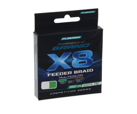 Шнур Flagman Armadale Grand Braid X8 Multicolor 150м 0.16мм