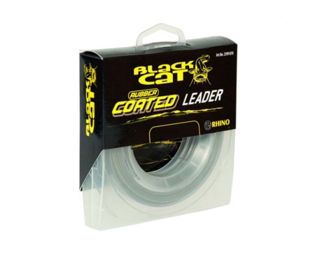 Поводковий матеріал Black Cat Mono Rubber Coated Leader 20м 100кг