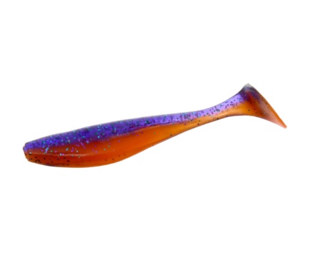 Силікон Fishup Wizzle Shad 3" #207 Dark Violet Orange