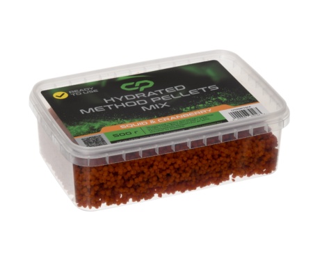 Пелетс мікс Carp Pro Delight Ready Hydrated Method Pellets Mix 2мм 500г Squid-Cranberry