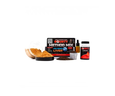 Прикормка Bounty Method Mix 4in1 Liver