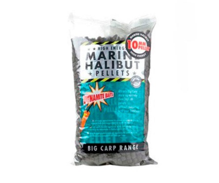 Пеллетс Dynamite Baits Marine Halibut Pellet 10 мм 900 г