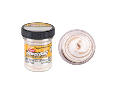 Паста форелевая Berkley Glitter Chroma Glow Dough Mallow Glow Red Fleck