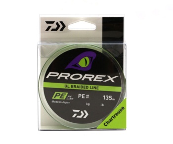 Шнур Daiwa Prorex Ul Finesse Braid 135м 0.09мм #2