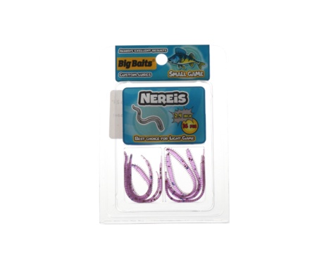 Червь Big Baits  Nereis 2.4" #112 Swamp Lox