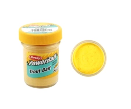 Паста форелевая Berkley PowerBait Trout Bait Yellow
