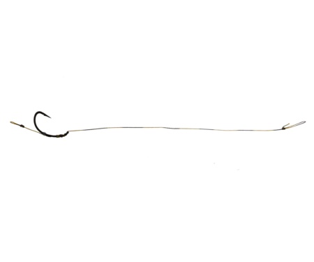 Готовый поводок Carp Pro Camo Hooklink 15см 15lb PTFE Curved Shank №8