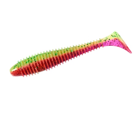 Силікон Keitech Swing Impact FAT 3.3" EA#18 Mystic Lime Chart
