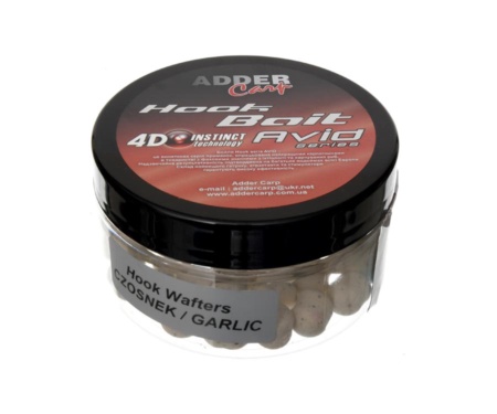 Бойли Adder Carp Avid Hook Wafters Garlic 8-12мм