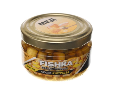 Насадка Fishka Кукуруза 100мл мед