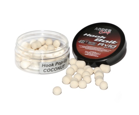 Бойли Adder Carp Avid Pop-Up Hook Boilies Dumbell 8/10мм 90мл Coconut