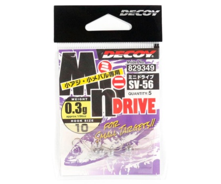 Джиг-головка Decoy SV-56 Mini Drive №10 0.3г