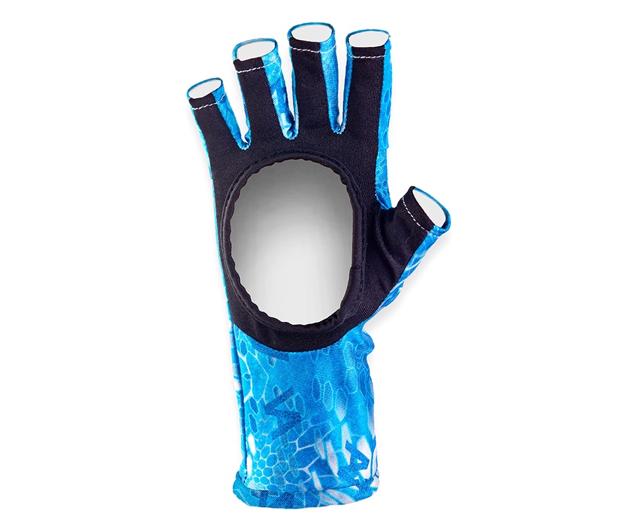 Солнцезащитные перчатки Veduta UV Gloves Reptile Skin Blue Water S #2