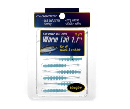 Черв'як Flagman Worm Tail 1.7" #