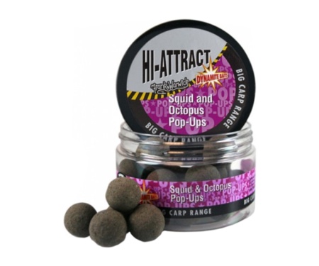 Бойли Dynamite Baits Pop-Ups Hi-Attract Squid & Octopus 15мм