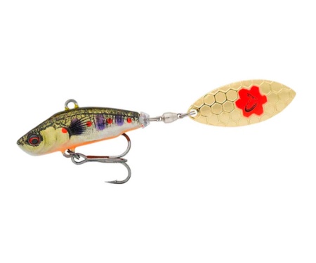 Тейл-спиннер Savage Gear 3D Sticklebait Tailspin 7.3см 13г S BTS