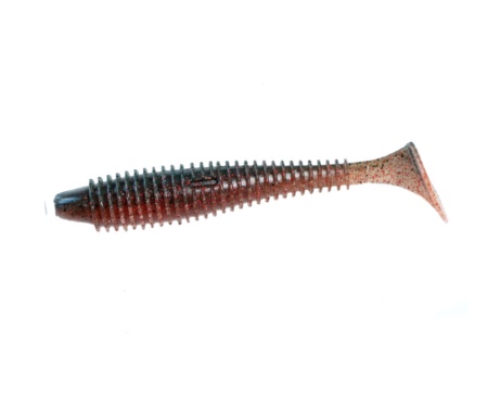 Виброхвост Angry Baits Fatik 3.8" Violet UV