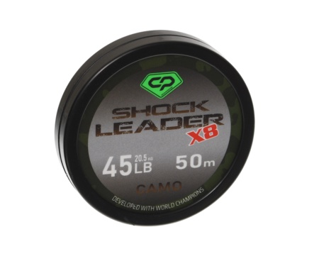 Шок-лидер Carp Pro Diamond Shock Leader Х8 Camo 50м 45lb