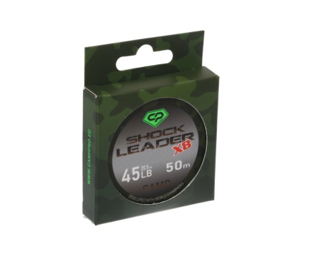 Шок-лидер Carp Pro Diamond Shock Leader Х8 Camo 50м 45lb