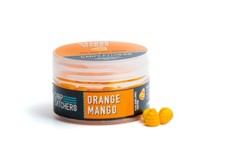 Вафтерc Carp Catchers Fluo Snail Shell Wafters ORANGE MANGO 10мм