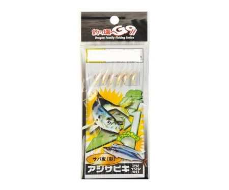 Готовая оснастка Dragon Aji Sabiki Mackerel Skin Aurora №7