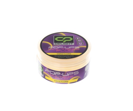 Бойли Carp Pro Delight Multisize Fluo Pop Ups 8/10/12мм Sweetcorn