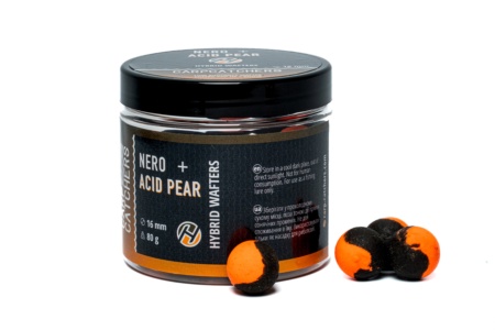 Бойли Hybrid Wafters Carp Catchers NERO&Acid Pear 16мм