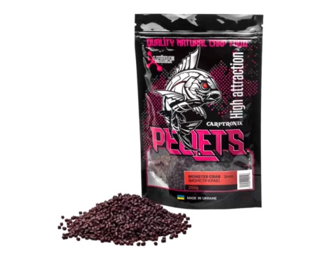 Пелетс Carptronik Method/Stik Mix Pellets Monster Crab 3мм 250г
