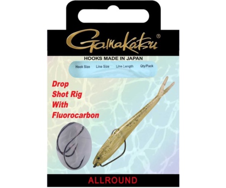 Гачок з повідцем Gamakatsu BKD-Drop Shot Rig W39 №1