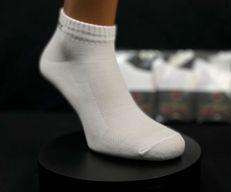 Шкарпетки спортивні Optimist короткие 2 пари White 41-43