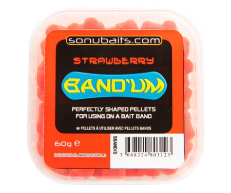 Пелетс Sonubaits Sonu Band'um 7 мм Strawberry