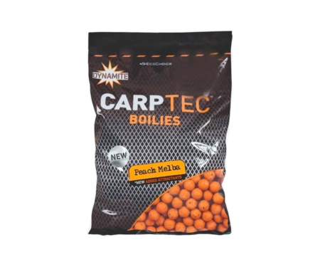Бойли Dynamite Baits Carp-Tec Peach Melba 15мм 1.8кг