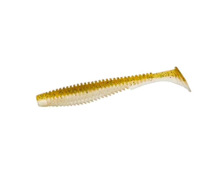 Силикон Fishup U-Shad 3" #202 Green Pumpkin/Pearl
