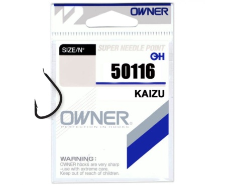 Гачки Owner Kaizu 50116 №07 Black