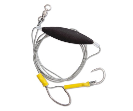 Сомове оснащення Black Cat Hair Rig XL №6/0 100 кг 200 см