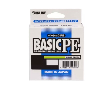 Шнур Sunline Basic PE HG 150м Light Green #1/0.171мм