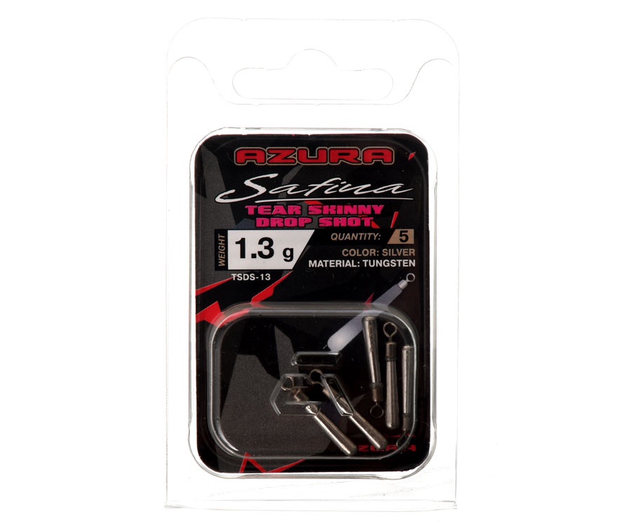 Грузило Azura Safina Tungsten Tear Skinny Drop Shot 1.3г #2