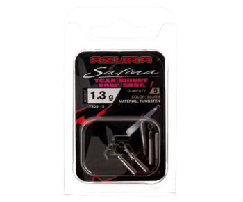 Грузило Azura Safina Tungsten Tear Skinny Drop Shot 1.3г #2